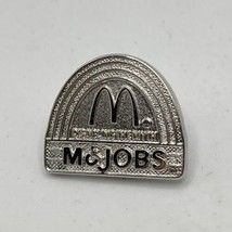 McDonald’s McJobs Disabling The Myth Employee Crew Enamel Lapel Hat Pin - £6.22 GBP