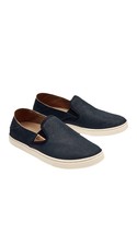 Olukai Women&#39;s Pehuea Leather Slip On Sneaker in Lava Rock- Womens 6 NWOB - $60.47