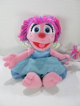 Sesame Place Abby Cadabby Fairy Doll Wand Plush Beanbag Toy 15&quot; 2011 - £14.87 GBP