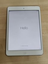 Apple iPad mini 1st Generation. 16GB, Wi-Fi - White & Silver Factory Reset - $31.12