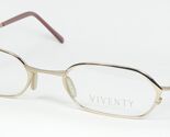 VIVENTY Berndt Berger 7147 520-01 Gold Brille 48-20-135mm Österreich - $63.85