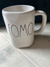 RAE DUNN Artisan Collection FOMO Fear Of Missing Out White Mug New - £20.17 GBP