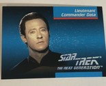 Star Trek Fifth Season Commemorative Trading Card #006 Data Brent Spinner - £1.54 GBP