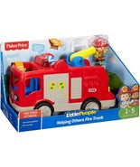 Fisher-Price Little People Helping Others Fire Truck  - $34.28 CAD