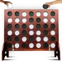 Games - Giant Four In A Row (All Weather) Outdoor Game With Carrying Cas... - $188.99