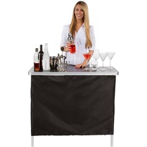 Trademark Innovations Portable Bar Table - Carrying Case Included - - £87.90 GBP