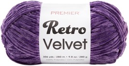 Premier Yarns Retro Velvet Yarn-Iris - £14.85 GBP