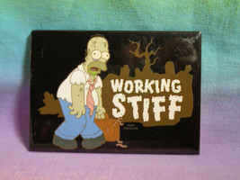 2011 The Simpsons Homer Working Stiff Refrigerator Magnet - £2.28 GBP