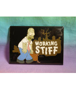 2011 The Simpsons Homer Working Stiff Refrigerator Magnet - £2.30 GBP