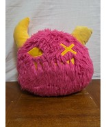 Meow Wolf Plush Snaggy Pink Monster Yellow Horns Teeth Pirate Eye Steven... - $276.39 MXN