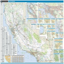 Proseries Wall Map: California State (R) - £214.03 GBP