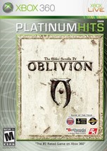 Elder Scrolls IV Oblivion - Xbox 360 (Platinum Hits) [video game] - £34.73 GBP