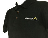 WALMART Associate Employee Uniform Polo Shirt Black Size M Medium NEW - $25.49