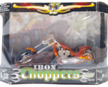 Motor Max Iron Choppers (Gold/Orange) 1:18 Scale Diecast 76278 w/Box - £17.48 GBP