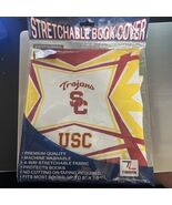 Book Cover USC College California Stretchable Fabric Protective Book Covers - $136.73 MXN