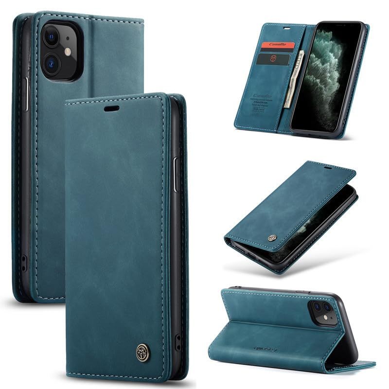 for iPhone 13 Pro Max (6.7 inch (Color: Blue) High End Magnetic Flip Bac... - $52.00