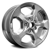 Wheel For 2020-2021 Jeep Wrangler 17x7.5 Alloy 5 Spoke Silver Metallic 5... - $367.54
