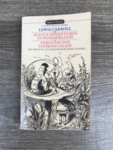 Alice&#39;s Adventures In Wonderland &amp; Through The Looking Glass Carroll 1960 Signet - £9.65 GBP
