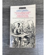 Alice&#39;s Adventures In Wonderland &amp; Through The Looking Glass Carroll 196... - £9.52 GBP