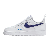 Nike Air Force 1 &#39;07 &#39;Blue Mini Swoosh&#39; HF3836-100 Men&#39;s Shoes - £141.63 GBP