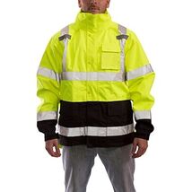 ICON J24122.3X Breathable 300D Polyurethane Hi-Vis Jacket with Reflectiv... - $94.22