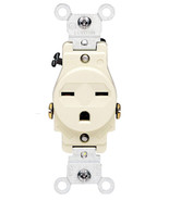 Leviton 5661-I 15 Amp, 250 Volt, Industrial Heavy Duty Grade, Single Rec... - $24.64 CAD
