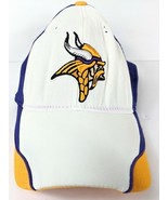 Minnesota Vikings Hat Mens Small Medium White Curved Bill - €27,08 EUR