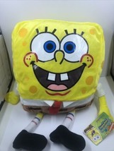 SpongeBob Plush Stuffed Toy Nanco 11” 2003 Yellow  With Tag. Vintage - $9.85