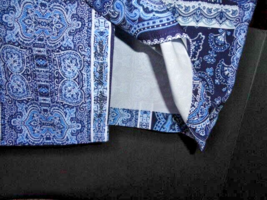 Robert Graham The Gotham Blue S/S Medium Shirt & 36" Waist Shorts Combo NWTS image 9