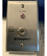 Simplex model 4098-9830 Remote Test Station, no key, red LED alarm indic... - €4,81 EUR