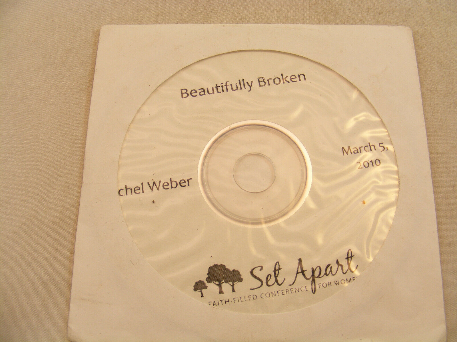 Set Apart Faith FIlled Conference for worman - Beautiflly Broken  -Weber... - $2.84