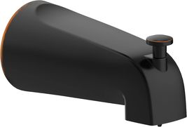 Design House 522938 Slip-On Tub Diverter Spout, 5 Inch, Oil Rubbed Bronze - £21.49 GBP