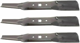 3 Blade Set 54&quot; Cut Troy Bilt Craftsman Cub Cadet Zero Turn Mower XT1-2 Series - £47.58 GBP