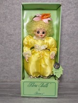 Doll Brinns Miss Daffodil March Birth Month Flora Belles 1987 Vintage ~ NIB - £13.34 GBP