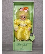 Doll Brinns Miss Daffodil March Birth Month Flora Belles 1987 Vintage ~ NIB - £13.42 GBP