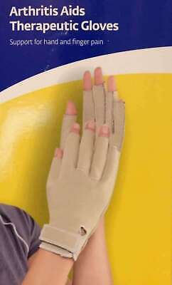 Bell-Horn Arthritis Aids Therapeutic Gloves in Taupe Size: Medium Item image 3
