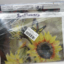 5D Diamond Painting Kits 30 cm x 40 cm Sunflowers/Bird Lot of 2 NEW - $14.24