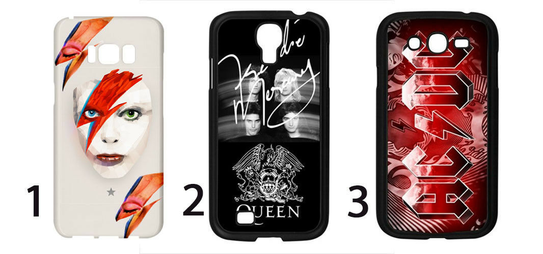 Primary image for Cell phone case for Samsung with David Bowie Queen ACDC KISS Aerosmith 