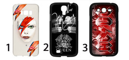 Cell phone case for Samsung with David Bowie Queen ACDC KISS Aerosmith  - £19.92 GBP