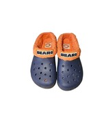 Chicago Bears Crocs Mammoth Fleece Lined Blue Orange Clog Unisex Slip-on... - $349.06 MXN
