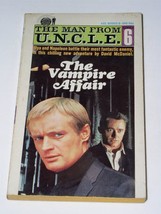 The Man From U.N.C.L.E. Paperback Book Vintage 1966 The Vampire Affair 1... - $7.99