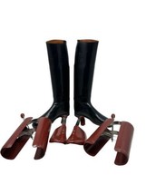 Miller&#39;s New York Made England VTG Equestrian Leather Riding Boot 5.5 C ... - $197.95