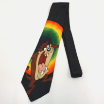 Vtg 1996 Looney Tunes Neck Tie Taz Polyester Classic Tie Tasmanian Devil... - £12.51 GBP