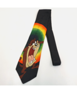 Vtg 1996 Looney Tunes Neck Tie Taz Polyester Classic Tie Tasmanian Devil... - £12.54 GBP