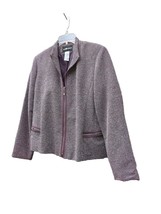 Sag Harbor Vintage Multicolor Tweed Style Blazer Women’s Jacket Size 8 - $17.82