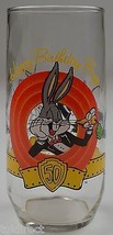 Warner Bros. Glass Happy Birthday Bugs Bunny 50 Years 1990 Tumbler Colle... - £11.59 GBP