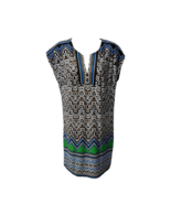 Laundry By Shelli Segal Womens Tunic Dress Multicolor Short Geometric Sl... - £15.32 GBP