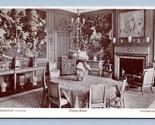Lauriston Castle Dining Room Edinburgh Scotland Postcard  M2 - $9.85