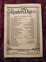 Readers Digest October 1932 Kleins Russell Sage John Erskine John T. Flynn  - £9.88 GBP