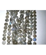 8.5mm - 9mm Labradorite Coin Beads 45 +/- Per Strand - $11.26 CAD